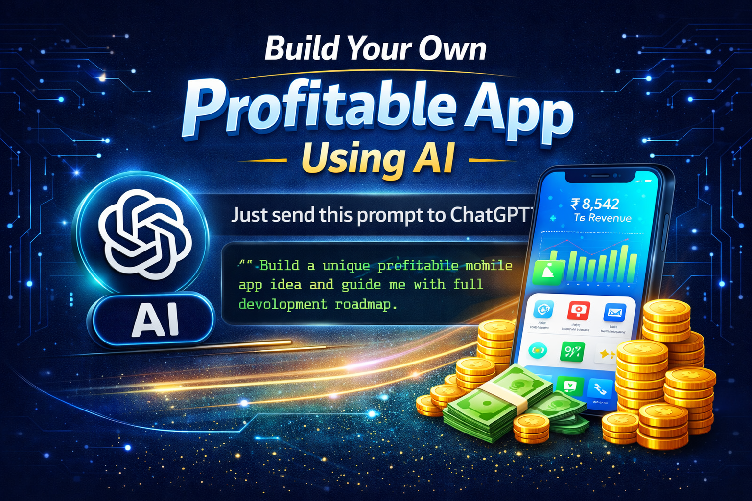 Build Your Own Profitable App Using AI (Premium Prompt + Full Guide)